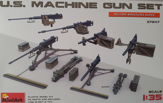 MiniArt 1:35 US Machine Gun Set Model Kit