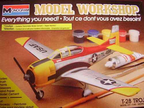 Monogram 1:48 T-28 Trojan (1990s)