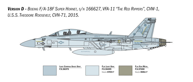 Italeri 1:48 F/A-18F Super Hornet