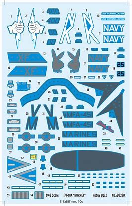HobbyBoss 1:48 F/A-18A Hornet