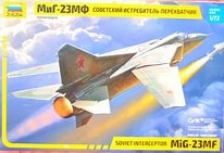 Zvezda 1:72 MiG-23MF Soviet Interceptor
