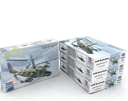 Hobbyboss 1:72 Russian Ka-50 Black Shark Helicopter