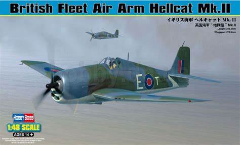 HobbyBoss 1:48 British Fleet Air Arm Hellcat MkII