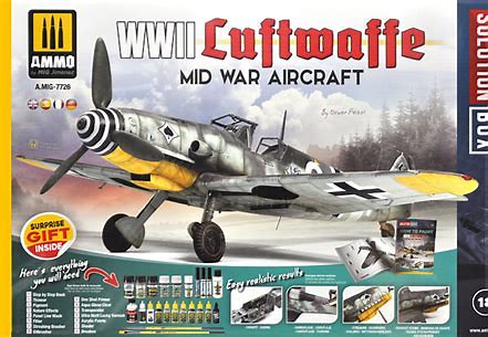 WWII Luftwaffe Mid War Aircraft Solutions Box