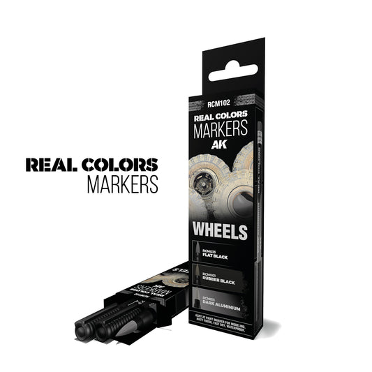 AK Interactive RCM Wheels - Set of 3