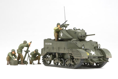 Tamiya 1:35 M5A1 US Light Tank Model Kit