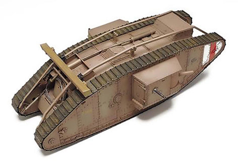 Tamiya 1:35 WWI British Tank Mk.IV Male Model Kit