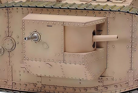 Tamiya 1:35 WWI British Tank Mk.IV Male Model Kit