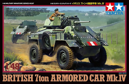 Tamiya 1:48 British 7ton Armoured Car MkIV Model Kit