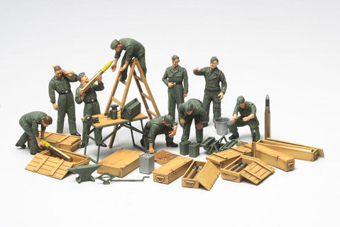 Tamiya 1:48 WWII German Tank Crew