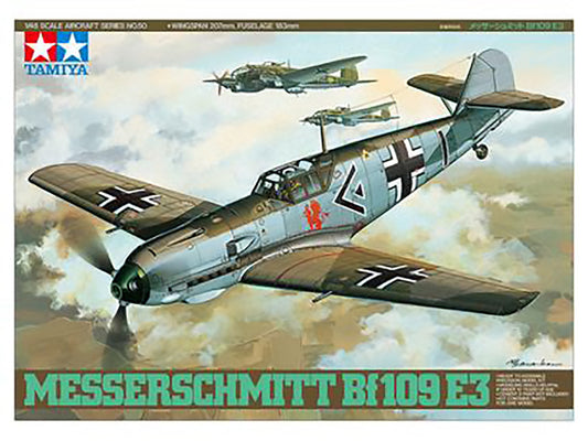 Tamiya 1:48 Messerschmitt Bf109 E3 Model Kit