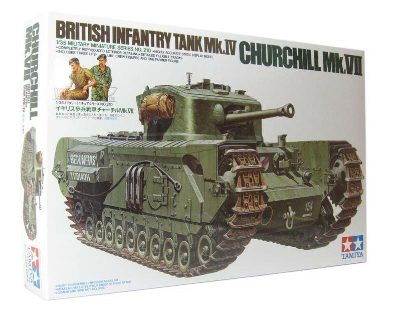Tamiya 1/35 British Infantry Tank Mk.IV Churchill Mk.VII Model Kit