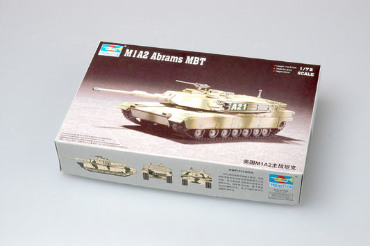 Trumpeter 1:72 M1A2 Abrams MBT Model Kit