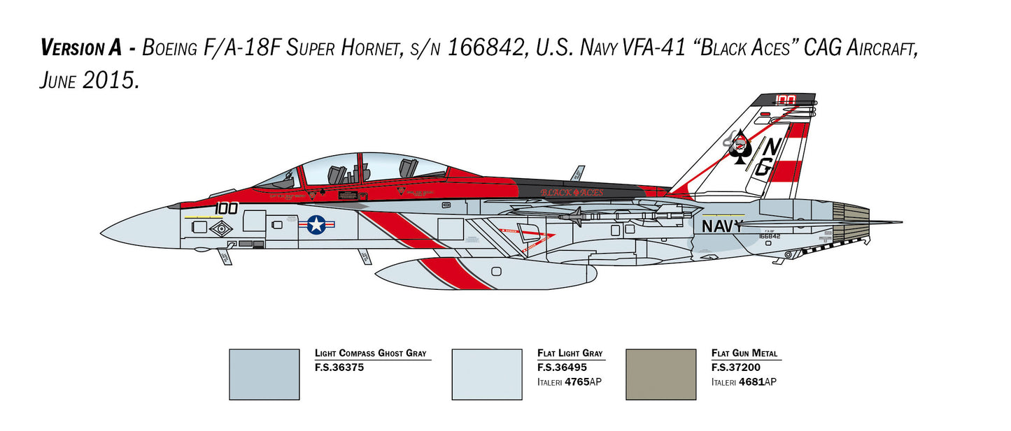 Italeri 1:48 F/A-18F Super Hornet