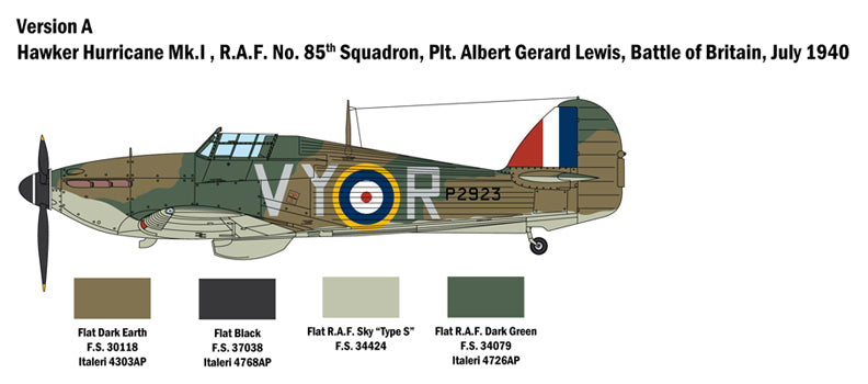 Italeri 1:48 Hurricane Mk.I