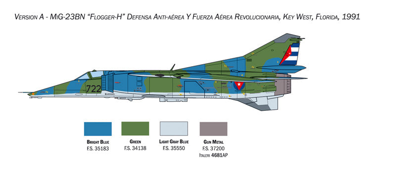 Italeri 1:48 MiG-27/MiG-23BN Flogger
