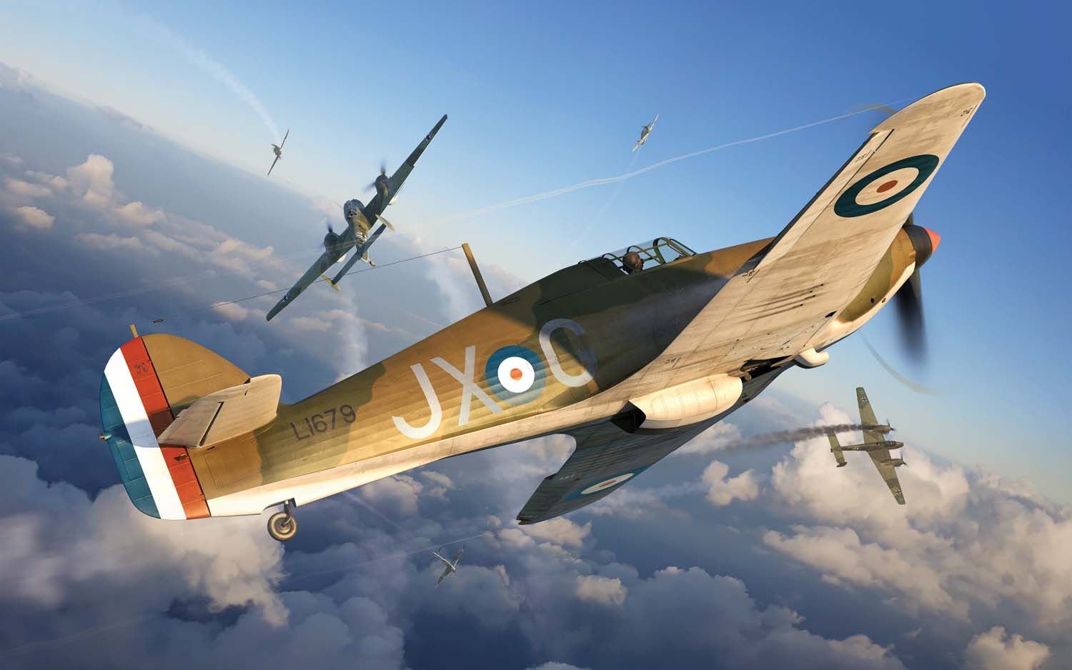 Airfix 1:72 Hawker Hurricane Mk1