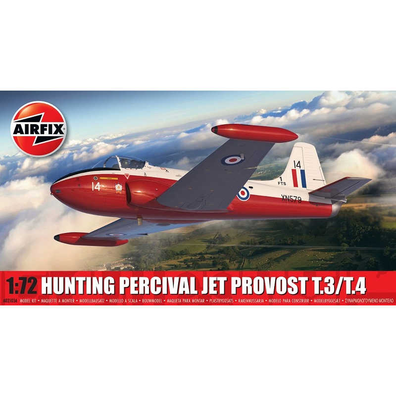 Airfix 1:72 Hunting Percival Jet Provost T.3/T.4