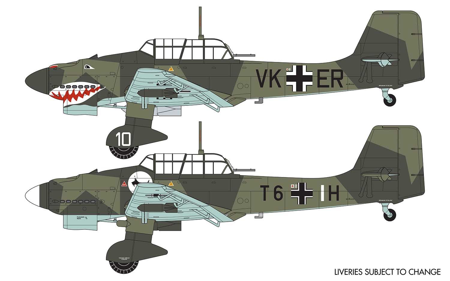 Airfix 1:72 Junkers Ju87 B-1 Stuka