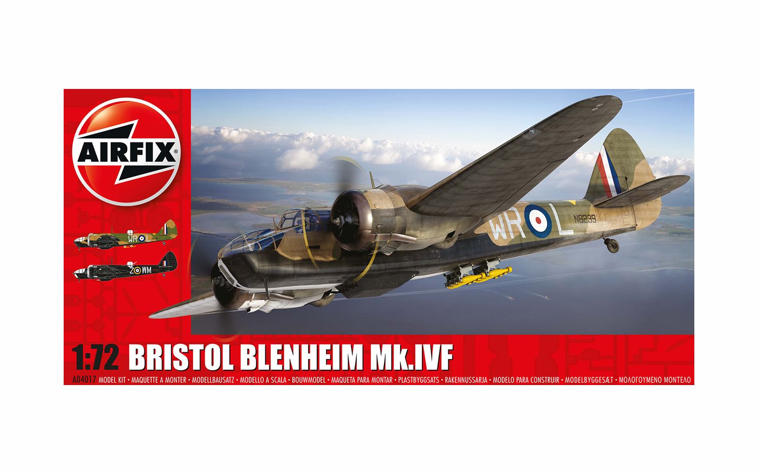 Airfix 1:72 Bristol Blenheim MkIV fighter