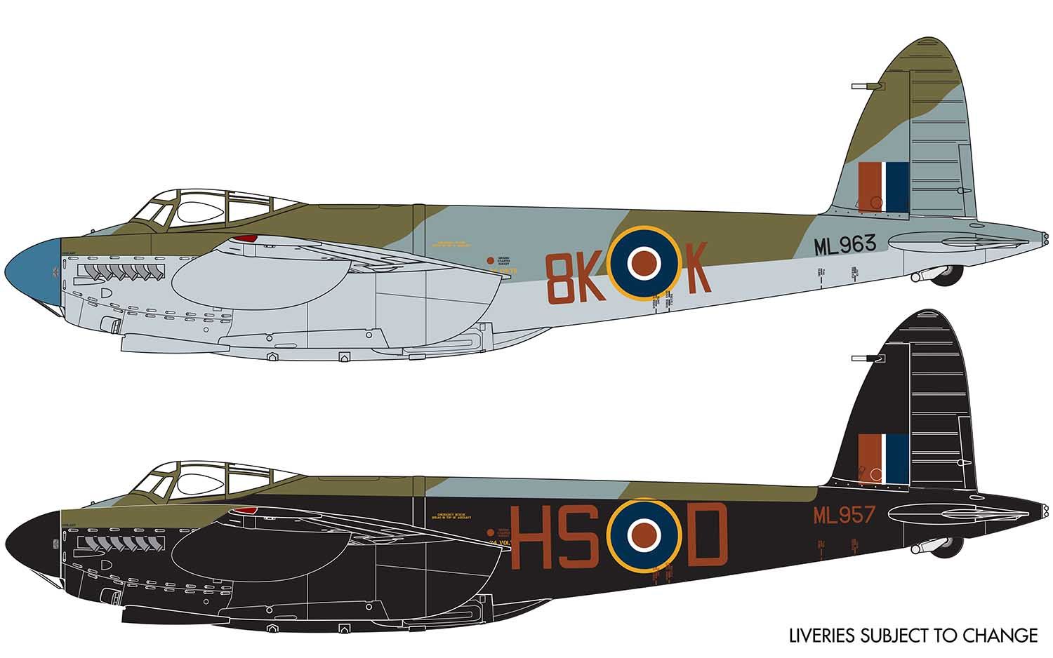 Airfix 1:72 de Havilland Mosquito