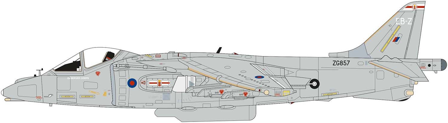 Airfix 1:72 BAE Harrier GR7A/GR9