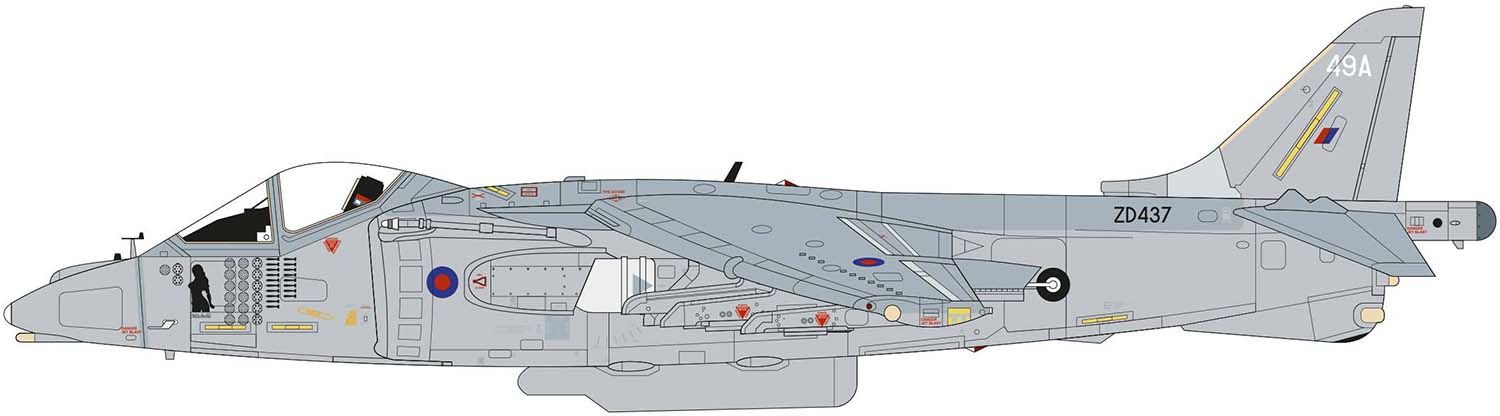 Airfix 1:72 BAE Harrier GR7A/GR9