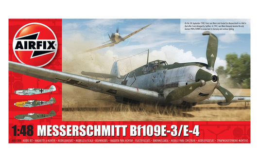 Airfix 1:48 Messerschmitt Bf109E-3/E-4