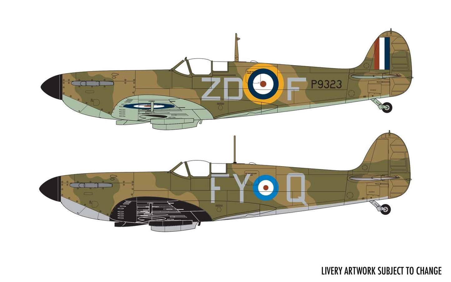 Airfix 1:48 Supermarine Spitfire Mk1a