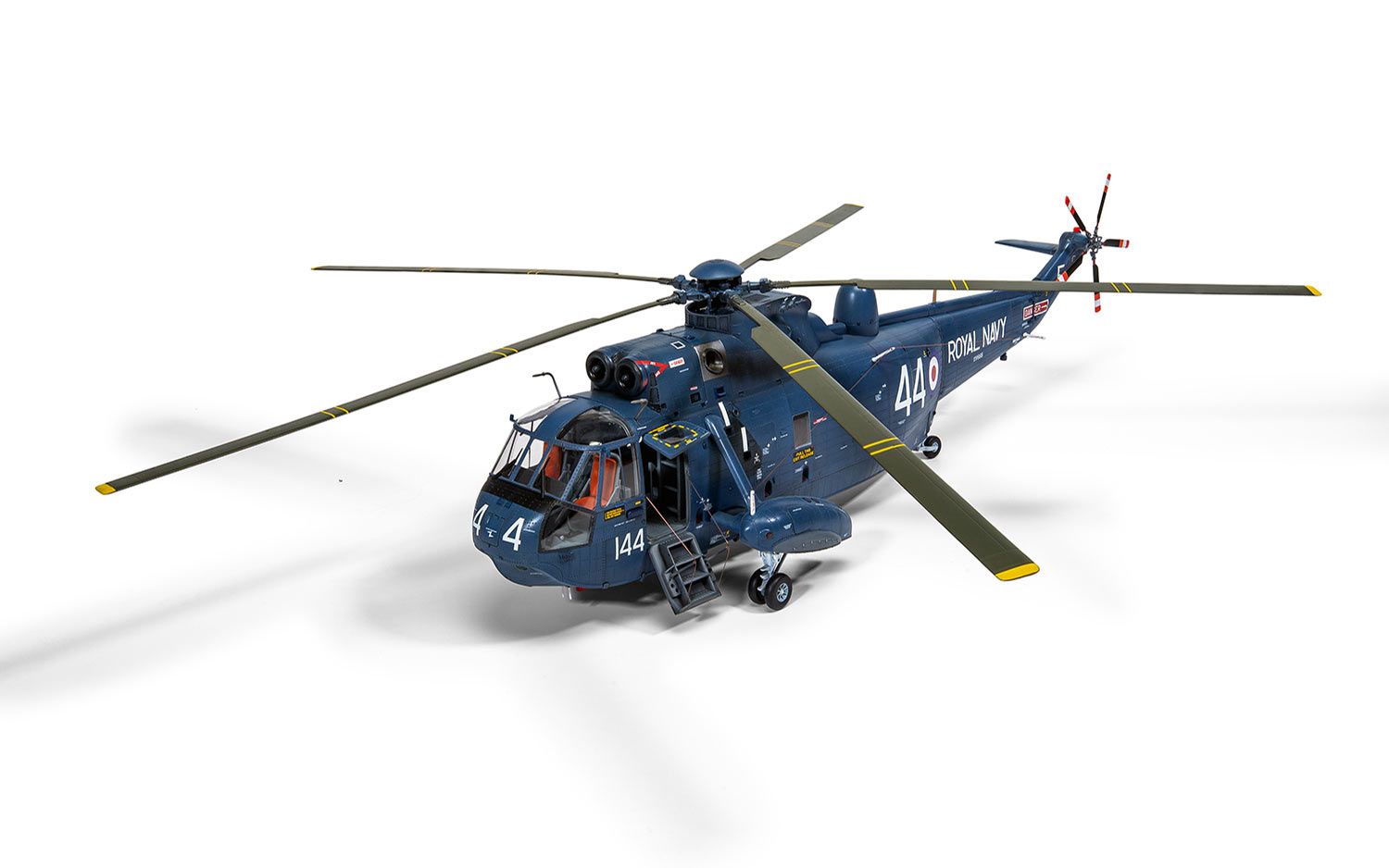 Airfix 1:48 Westland Sea King Has.1/Has.5/Hu.5 Model Kit - Authentic Naval Helicopter Replica Available at Pathfinder Models. Elevate Your Collection with Detailed Scale Model. Buy Now for Unmatched Realism and Quality.