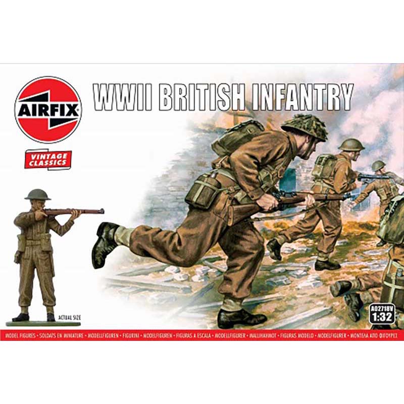 Airfix 1:32 WWII British Infantry Figures