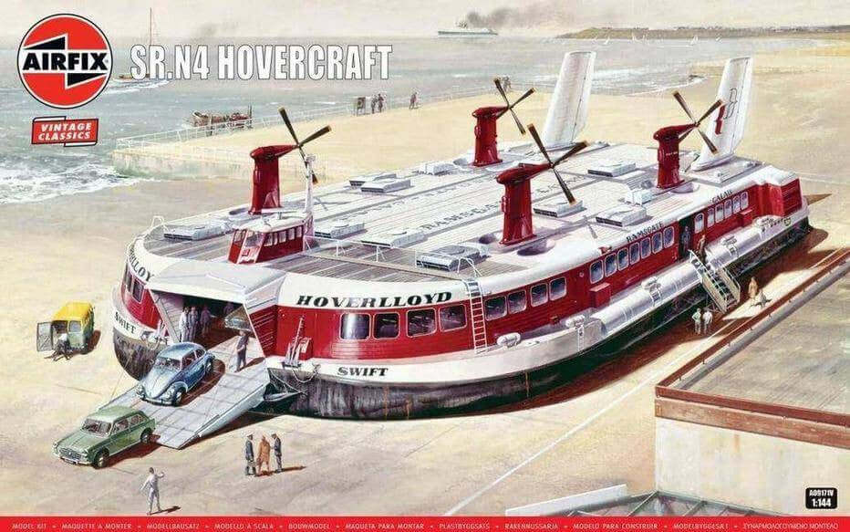 Airfix 1:144 SR.N4 Hovercraft