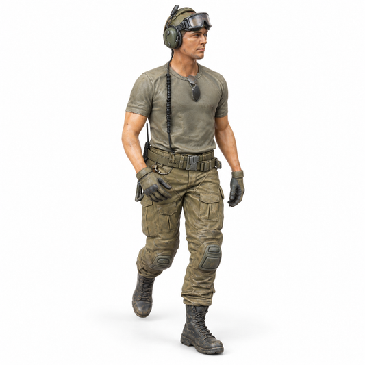 Modern Aircraft Mechanic Figure