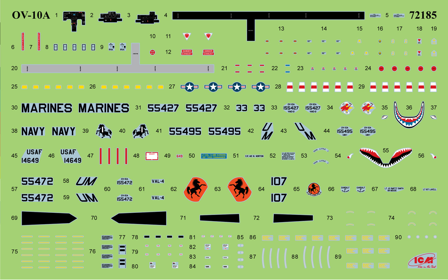 ICM 1:72 OV-10A Bronco US Attack Aircraft