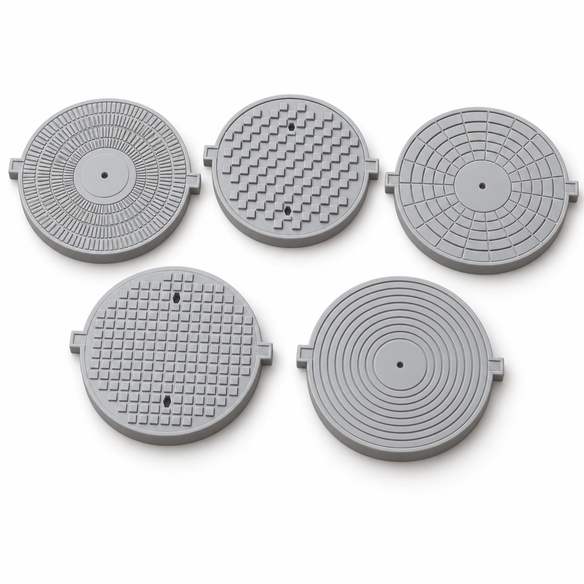 Manhole / Sewer Covers x5