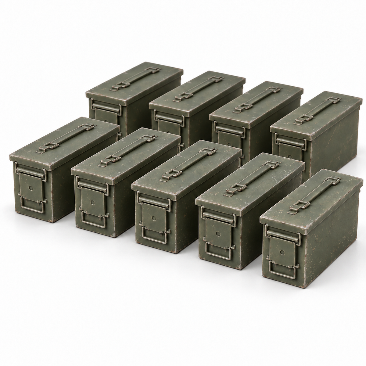 Military Ammo Cans x10