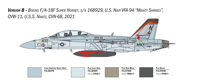 Italeri 1:48 F/A-18F Super Hornet