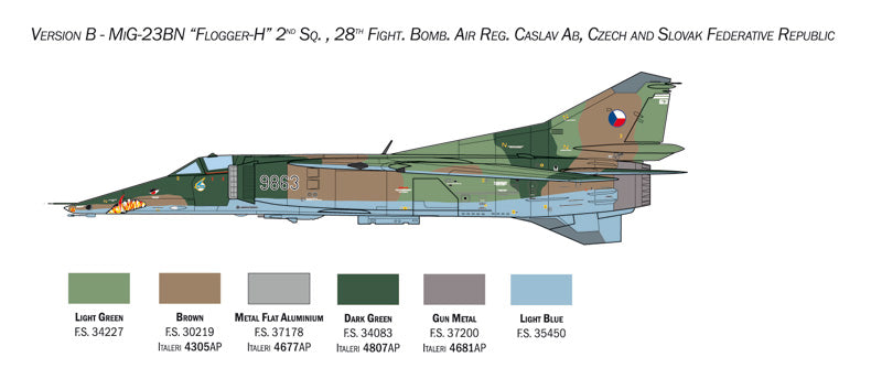 Italeri 1:48 MiG-27/MiG-23BN Flogger