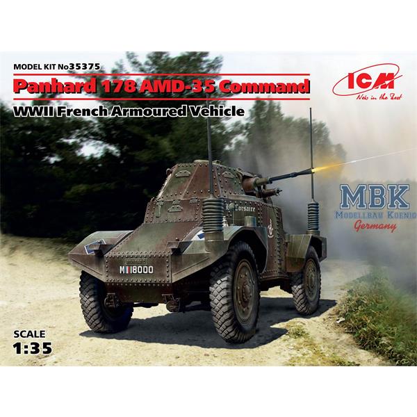 ICM 1:35 Panhard 178 AMD-35 Command