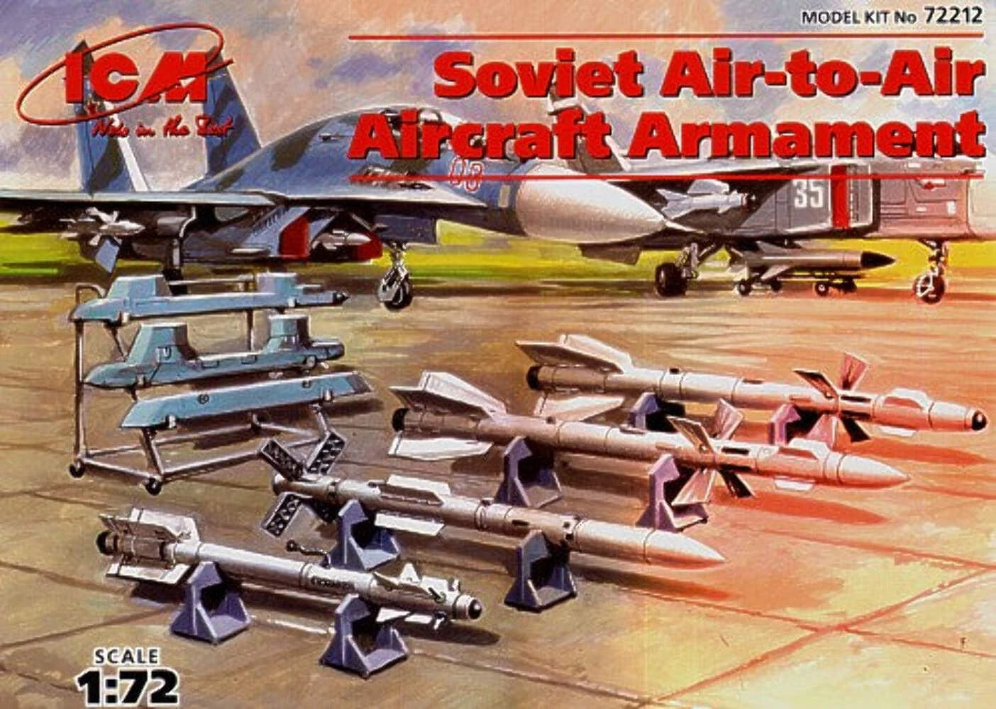 ICM 1:72 Soviet Air to Air Aircraft Armament