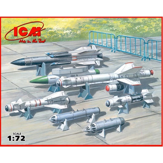 ICM 1:72 Soviet Air to Surface Aircraft Armament