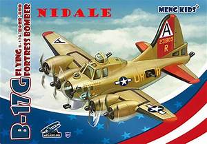 Meng Model Kids B17G Flying Fortress Bomber