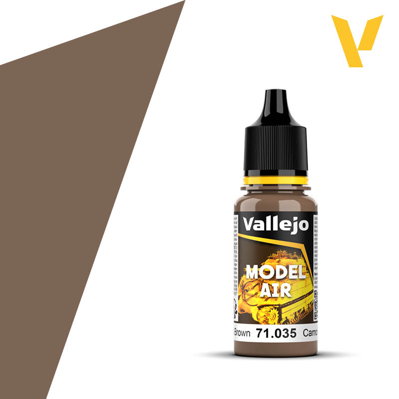 Vallejo Model Air  Cam. Pale Brown 17ml
