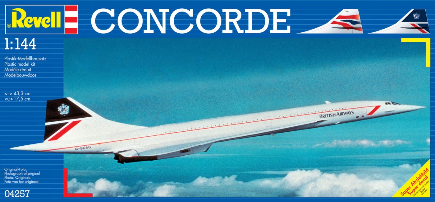Revell 1:144 British Airways Concorde