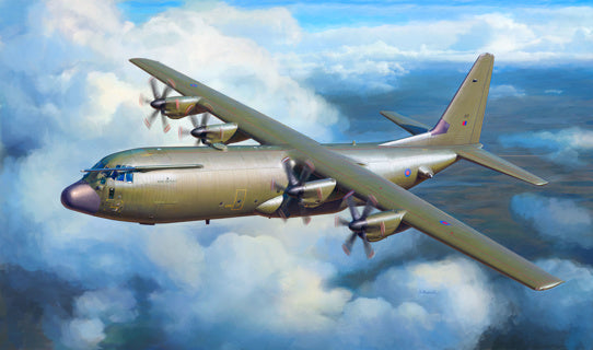Zvezda 1:72 Heavy Transport Plane C-130J-30