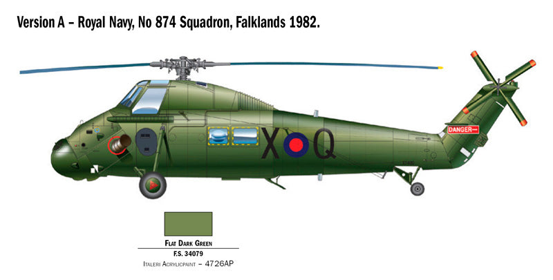 Italeri 1:48 Wessex UH.5 Model Kit