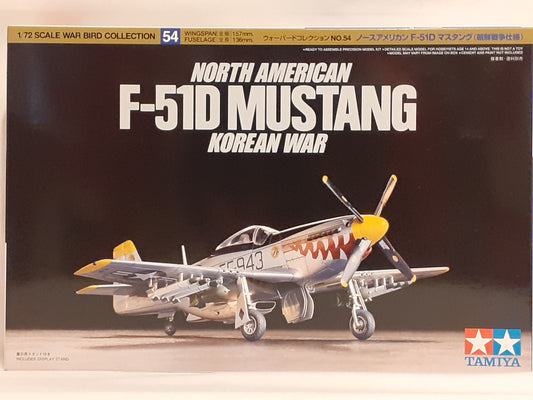 Tamiya 1:72 North American F-51D Mustang Korean War