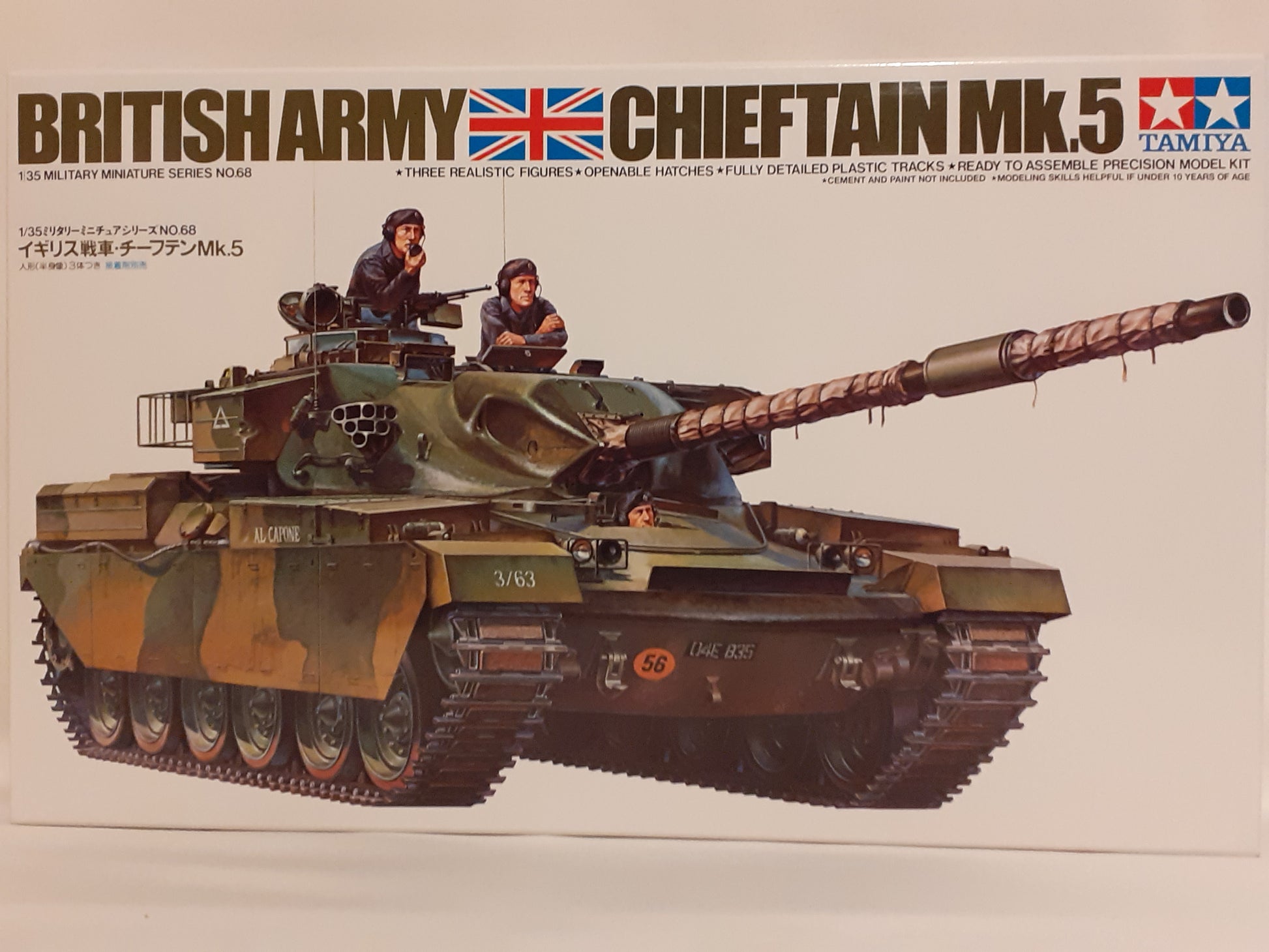Tamiya 1/35 British Army Chieftan Mk.5 Model Kit